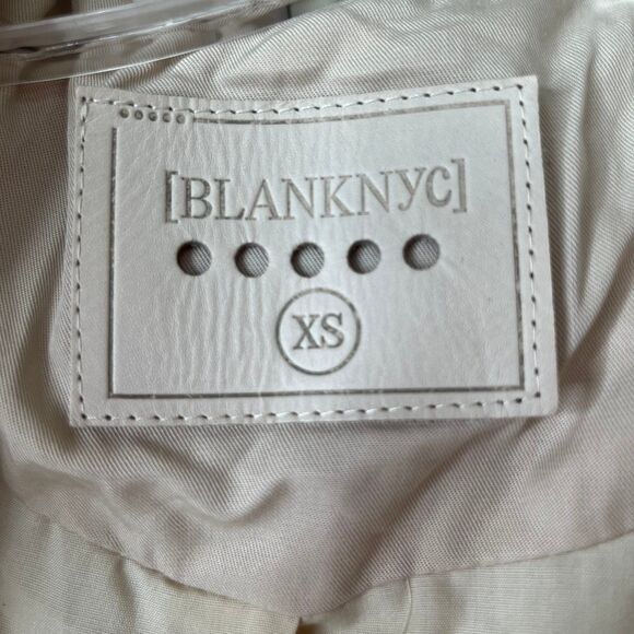 NWOT Blank NYC Women’s Quilted Jacket Sherpa, XS, Beige #444 - Picture 6 of 12